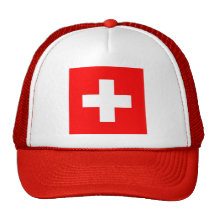 Hat with Flag of Switzerland
