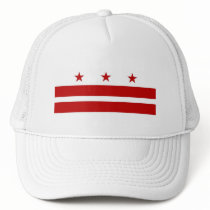 Hat with Flag of Washington DC - USA