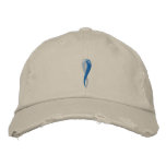 Hat with icon embroidered hats