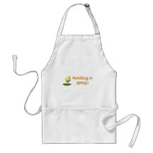 Hatching in April! Maternity/Pregnant Due In April Aprons