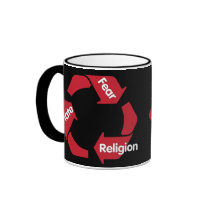 Hate Fear Religion Mugs