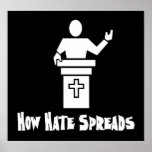 Hate From The Pulpit Posters