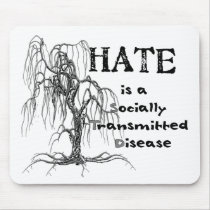 Hate is an STD Mouse Pad