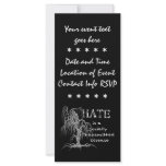 Hate is an STD rack cards