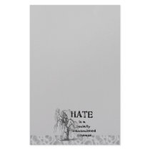Hate is an STD Stationery