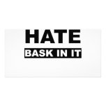 HATE CUSTOMIZED PHOTO CARD
