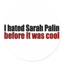 Hated Palin before it was cool