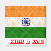 Haters be hatin India Refrigerator Magnets