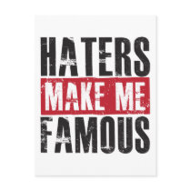 Haters Make Me Famous
