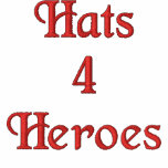 Hats4Heroes Polo embroidered shirts
