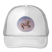 Hats, Caps - Petaluma Carousel Horse 1