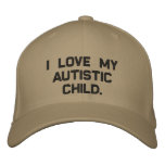 Hats off to Autism embroidered hats