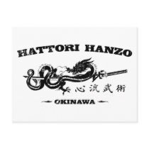 Hattori Hanzo Sword Co Kill Bill Postcard