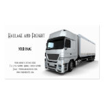 Haulage and Freight Business Card