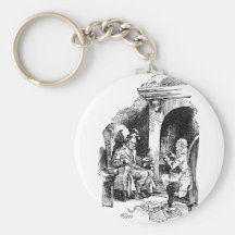 Haunted by Three Spirits Key Chain