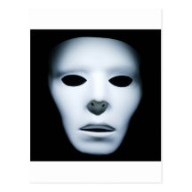 Haunted Ghostly Like Face.jpg Postcards
