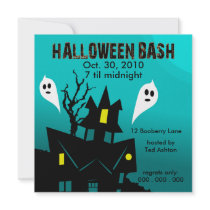 Haunted Halloween Invitation