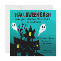 Haunted Halloween Invitation
