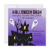 Haunted Halloween Invitation