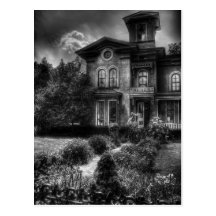 Haunted - Haunted House Postcards