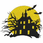 Haunted House Embroidered Hooded Sweatshirt