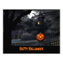 Haunted House Halloween Invitation