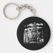 HAUNTED HOUSE KEYCHAIN