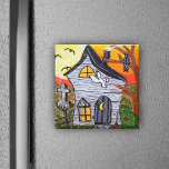 Haunted House Magnet