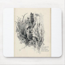 Haunted House Mouse Pads