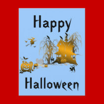 Haunted House postcards