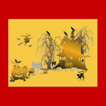 Haunted House postcards