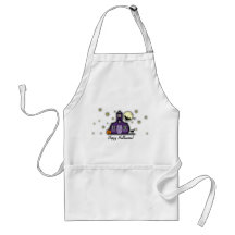Haunted Schoolhouse Halloween Teacher Apron
