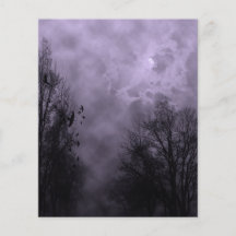 Haunted Sky Purple Mist Full Colour Flyer