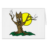 Haunted Tree Card