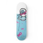 Haunted Zoo "Breast Cancer" skateboards