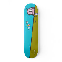 Haunted Zoo "Sober" Custom Skate Board