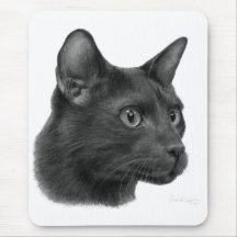 Havana Brown Cat Mouse Mat