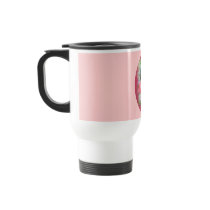 Havanese Pink Coat Art Portrait Mug