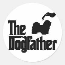 Havanese Round Sticker