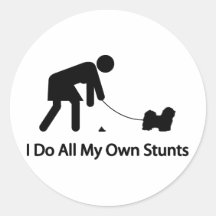 Havanese Round Sticker