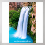 Havasu Falls, Supai, AZ. Poster posters