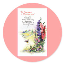 Have A bight Birthday Round Sticker