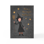 Have a Boo-tiful Halloween Witch Card