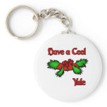 Have a cool Yule keychains