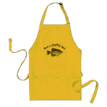 HAVE A CRAPPIE DAY APRONS