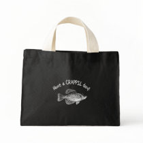HAVE A CRAPPIE DAY CANVAS BAGS