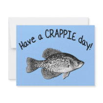 HAVE A CRAPPIE DAY CUSTOM INVITES