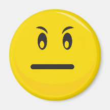 Have a day yellow smiley fridge magnets