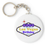 Have A Fabulous Las Vegas Birthday Keychain