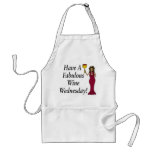 Have A Fabulous Wine Wednesday! Wine Diva aprons